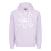 Lilac funny buddhist Premium Hoodie - artisFamous