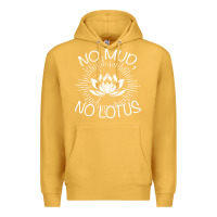 Mustard funny buddhist Premium Hoodie - artisFamous