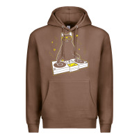 Chestnut cat dj Premium Hoodie - artisFamous