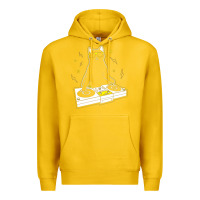 Lemon cat dj Premium Hoodie - artisFamous