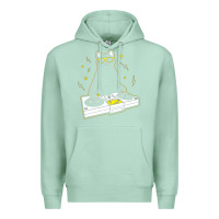 Seafoam cat dj Premium Hoodie - artisFamous