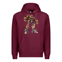 Burgundy transformers Premium Hoodie - artisFamous