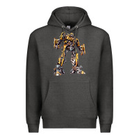 Charcoal Heather transformers Premium Hoodie - artisFamous