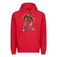 Red transformers Premium Hoodie - artisFamous