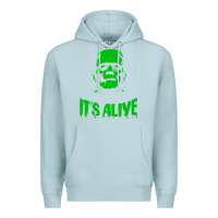 Blue Mist frankenstein Premium Hoodie - artisFamous
