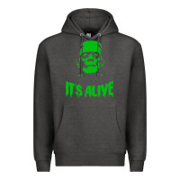 Charcoal Heather frankenstein Premium Hoodie - artisFamous