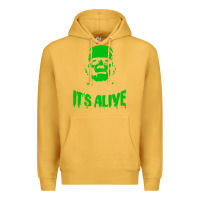 Mustard frankenstein Premium Hoodie - artisFamous