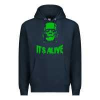 Navy frankenstein Premium Hoodie - artisFamous