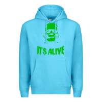 Ocean Blue frankenstein Premium Hoodie - artisFamous