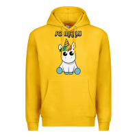 Lemon so manly funny unicorn Premium Hoodie - artisFamous