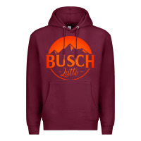 Burgundy busch latte Premium Hoodie - artisFamous