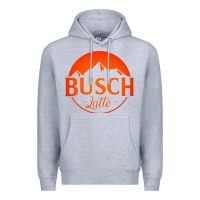 Heather Grey busch latte Premium Hoodie - artisFamous
