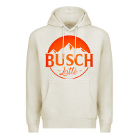 Oatmeal Heather busch latte Premium Hoodie - artisFamous