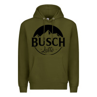 Army Green busch latte Premium Hoodie - artisFamous