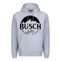 Heather Grey busch latte Premium Hoodie - artisFamous