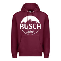 Burgundy busch latte Premium Hoodie - artisFamous