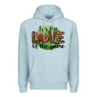 Blue Mist for the love of the game football Premium Hoodie - BarkalooDesign
