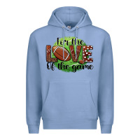 Colony Blue for the love of the game football Premium Hoodie - BarkalooDesign