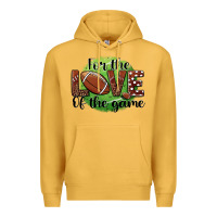 Mustard for the love of the game football Premium Hoodie - BarkalooDesign