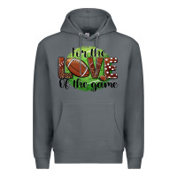 Rock for the love of the game football Premium Hoodie - BarkalooDesign