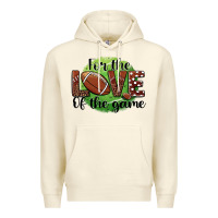 Sandshell for the love of the game football Premium Hoodie - BarkalooDesign