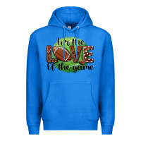 True Royal for the love of the game football Premium Hoodie - BarkalooDesign