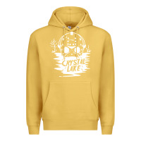 Antique Gold camp crystal lake sweatshirt Premium Hoodie - artisFamous