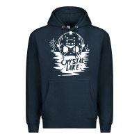 Navy camp crystal lake sweatshirt Premium Hoodie - artisFamous