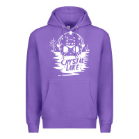 Purple camp crystal lake sweatshirt Premium Hoodie - artisFamous
