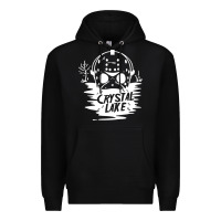 Black camp crystal lake sweatshirt Premium Hoodie - artisFamous