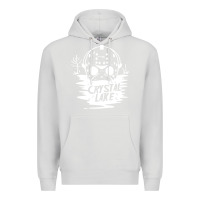 Dove Grey camp crystal lake sweatshirt Premium Hoodie - artisFamous