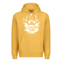 Mustard camp crystal lake sweatshirt Premium Hoodie - artisFamous