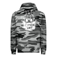 Slate Camo camp crystal lake sweatshirt Premium Hoodie - artisFamous