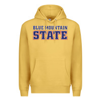 Antique Gold blue mountain state Premium Hoodie - artisFamous