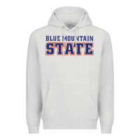 Dove Grey blue mountain state Premium Hoodie - artisFamous