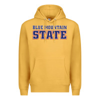 Mustard blue mountain state Premium Hoodie - artisFamous