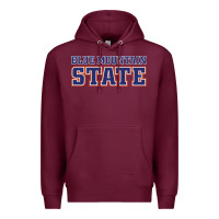 Burgundy blue mountain state Premium Hoodie - artisFamous