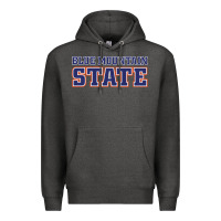 Charcoal Heather blue mountain state Premium Hoodie - artisFamous
