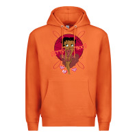 Carrot Black Betty Boop Premium Hoodie - artisFamous