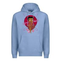 Colony Blue Black Betty Boop Premium Hoodie - artisFamous
