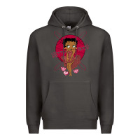 Smoke Black Betty Boop Premium Hoodie - artisFamous