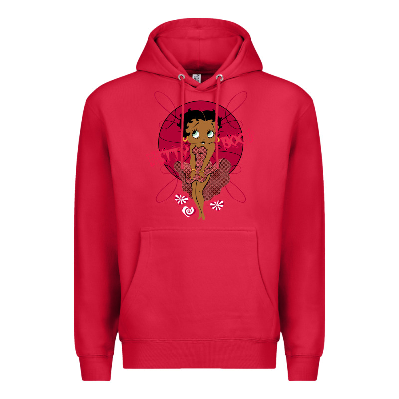 Black Betty Boop Premium Hoodie by artisFamous | Teevron