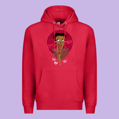 Black Betty Boop Premium Hoodie Designed By Artisfamous