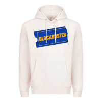 Pale Pink blockbuster ticket Premium Hoodie - artisFamous