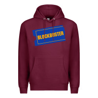 Burgundy blockbuster ticket Premium Hoodie - artisFamous