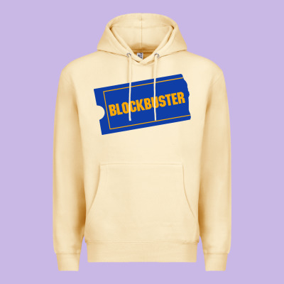Blockbuster Ticket Premium Hoodie Designed By Artisfamous