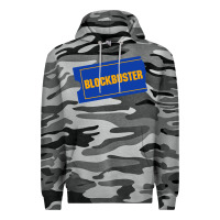 Slate Camo blockbuster ticket Premium Hoodie - artisFamous