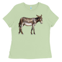 Matcha american mammoth jackstock donkey Ladies Tee - LillyAllenDesigns