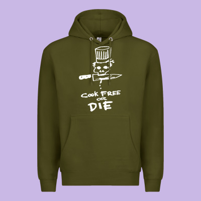 Bourdain Cook Free Or Die Premium Hoodie Designed By Artisfamous