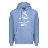 Colony Blue bourdain cook free or die Premium Hoodie - artisFamous
